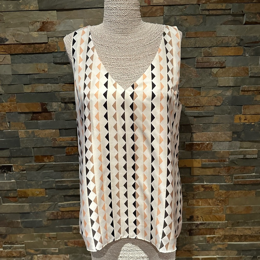 Theory Martosh Silk Top Sz. L NWT